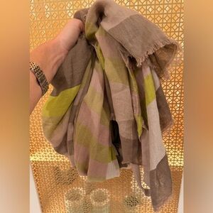 Humanoid Striped Green and Brown wrap! Stunning pattern!